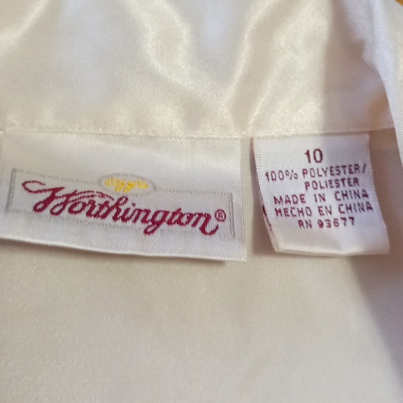 Worthington size 10 100% polyester blouse - Picture 3 of 3